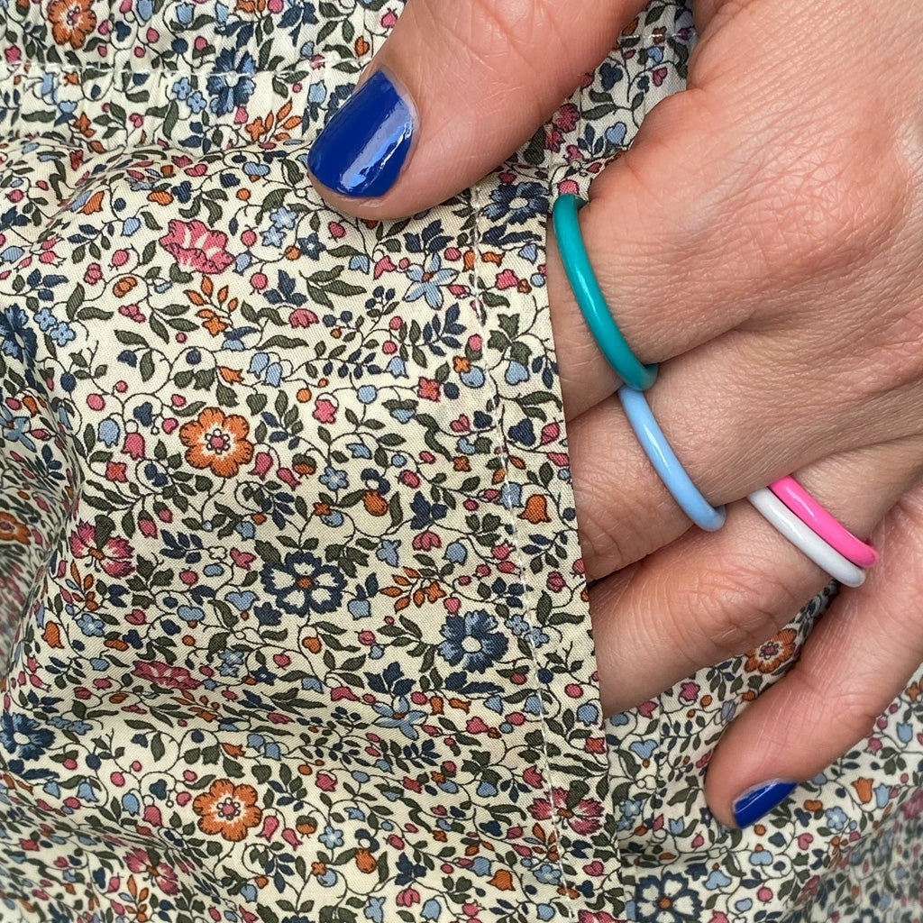 LULU Color Ring petrol