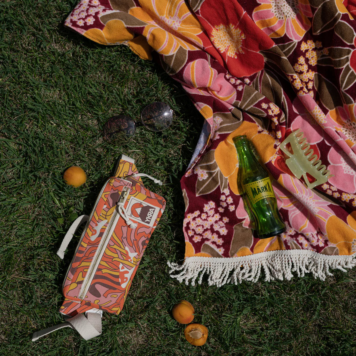 Ykra Fanny Pack special edition trippy fish rose