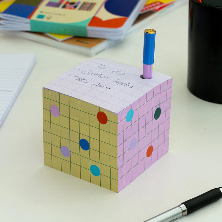 Inkerie Haftnotizblock mit Stift