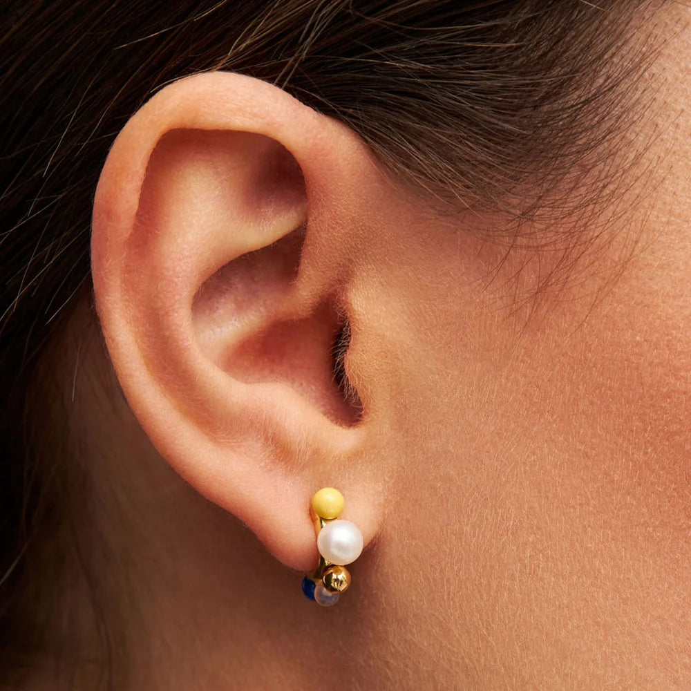 LULU Space Hoops vergoldet