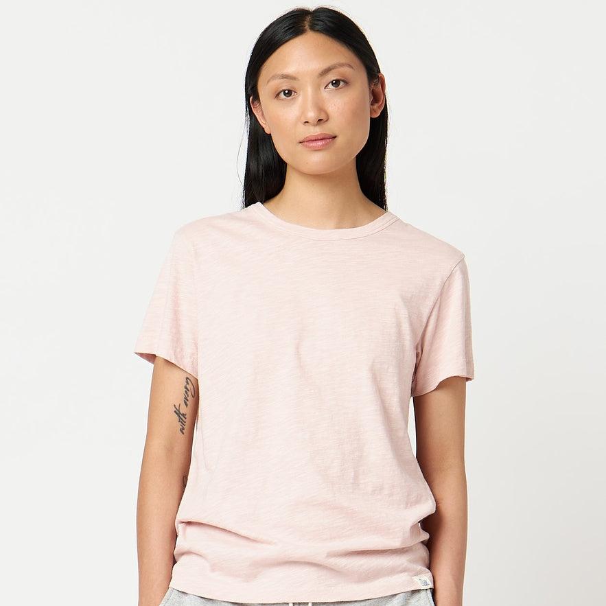 Merz b. Schwanen Damen Pima T-Shirt dusted pink