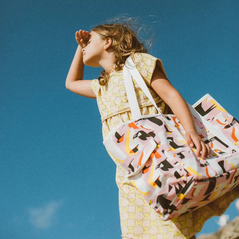 Ykra Beach Bag special edition flying flock