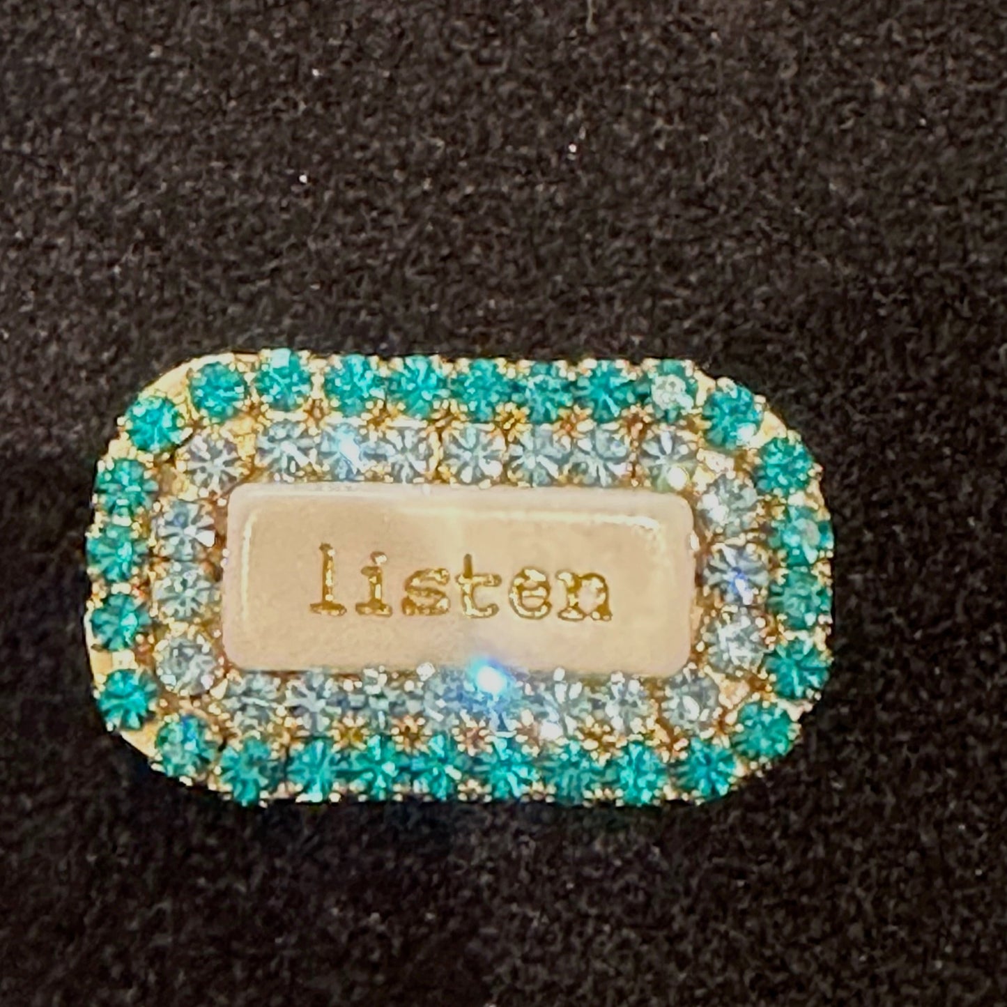 Glitzerbrosche M