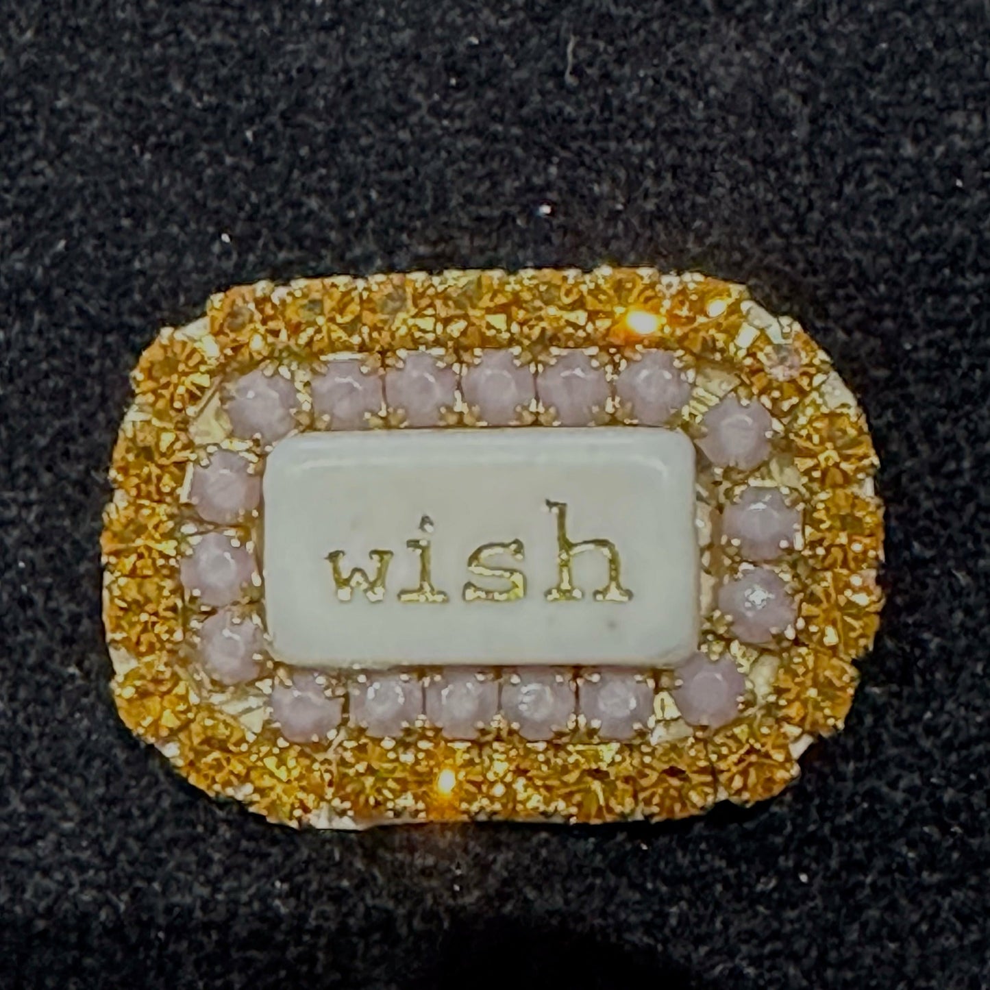 Glitzerbrosche M