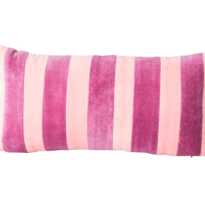 rice Kissen mit Füllung rosa/lila