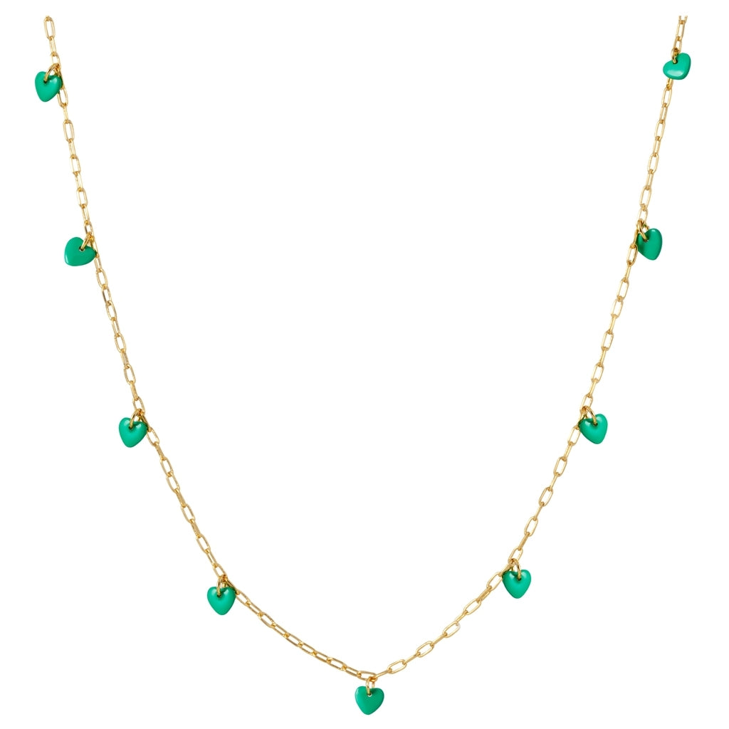 LULU LOVE U Necklace emaille