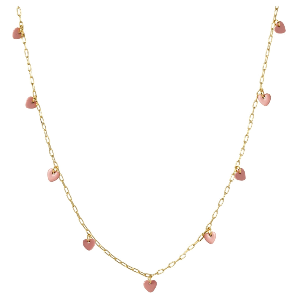 LULU LOVE U Necklace emaille