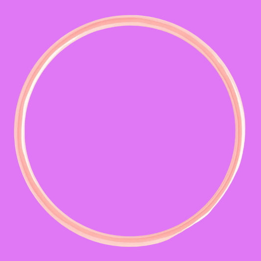 LULU Color Bangle Armreif burnt coral