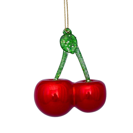 Christmas Ornament red cherry