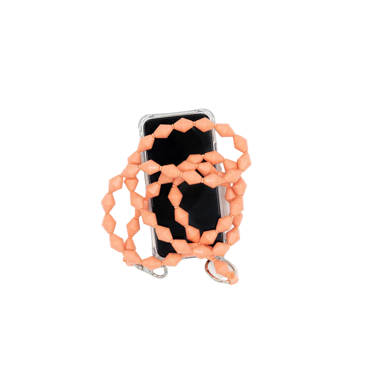 ina.seifart Handykette Zickzack - hellorange