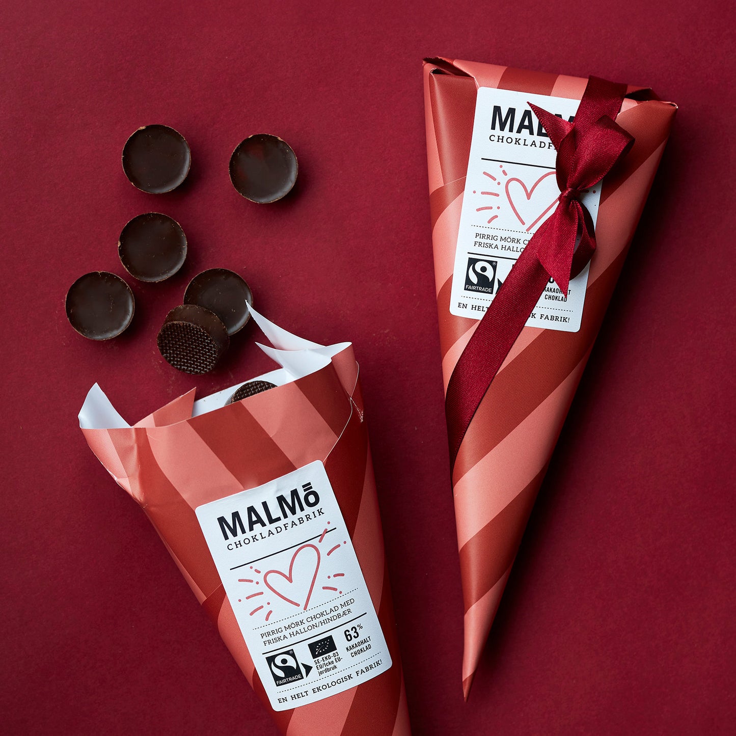 MALMö Cone raspberry