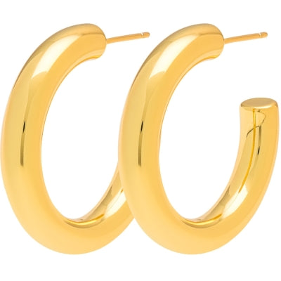 LULU Non Hoops vergoldet, medium
