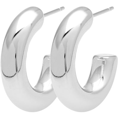 LULU Non Hoops versilbert, small