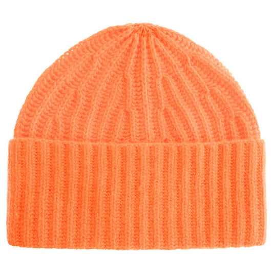 Mütze Kaschmir neonorange