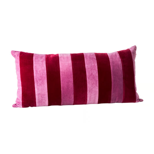 rice Kissen mit Füllung purple-maroon