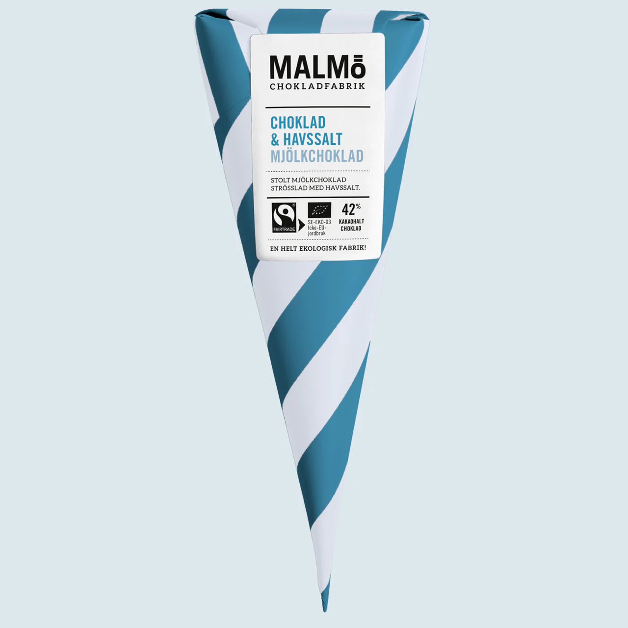 MALMö Cone creamy milk choclate & sea salt