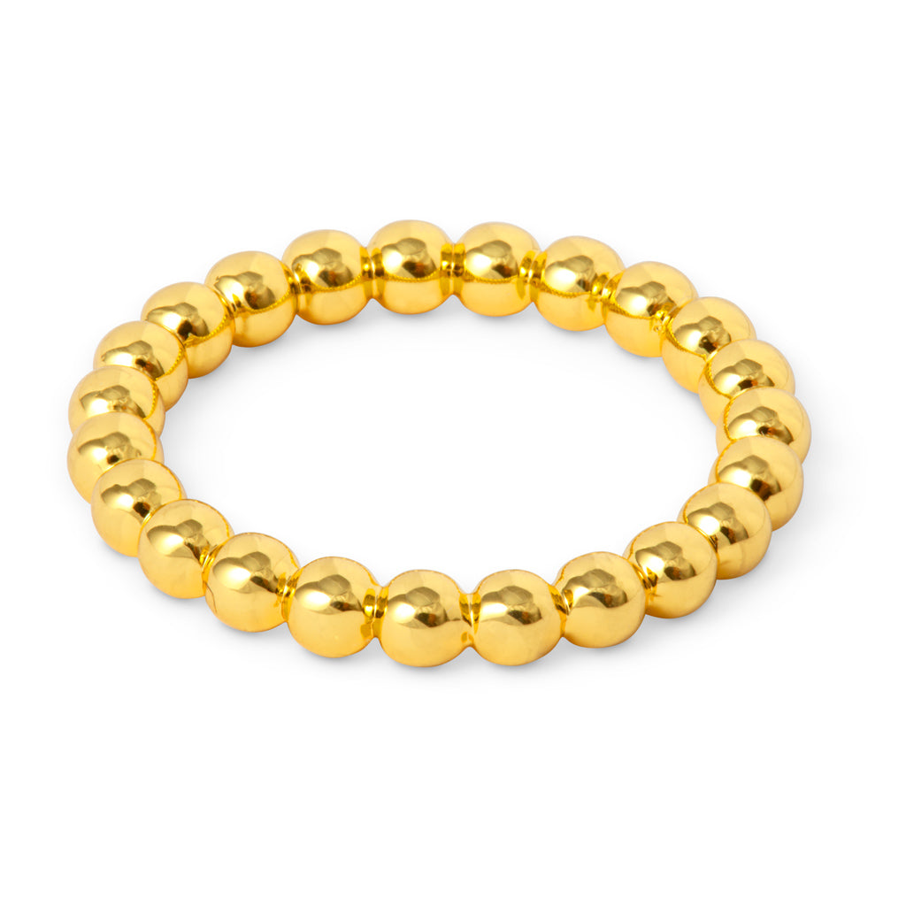 LULU Color Ball Ring- vergoldet