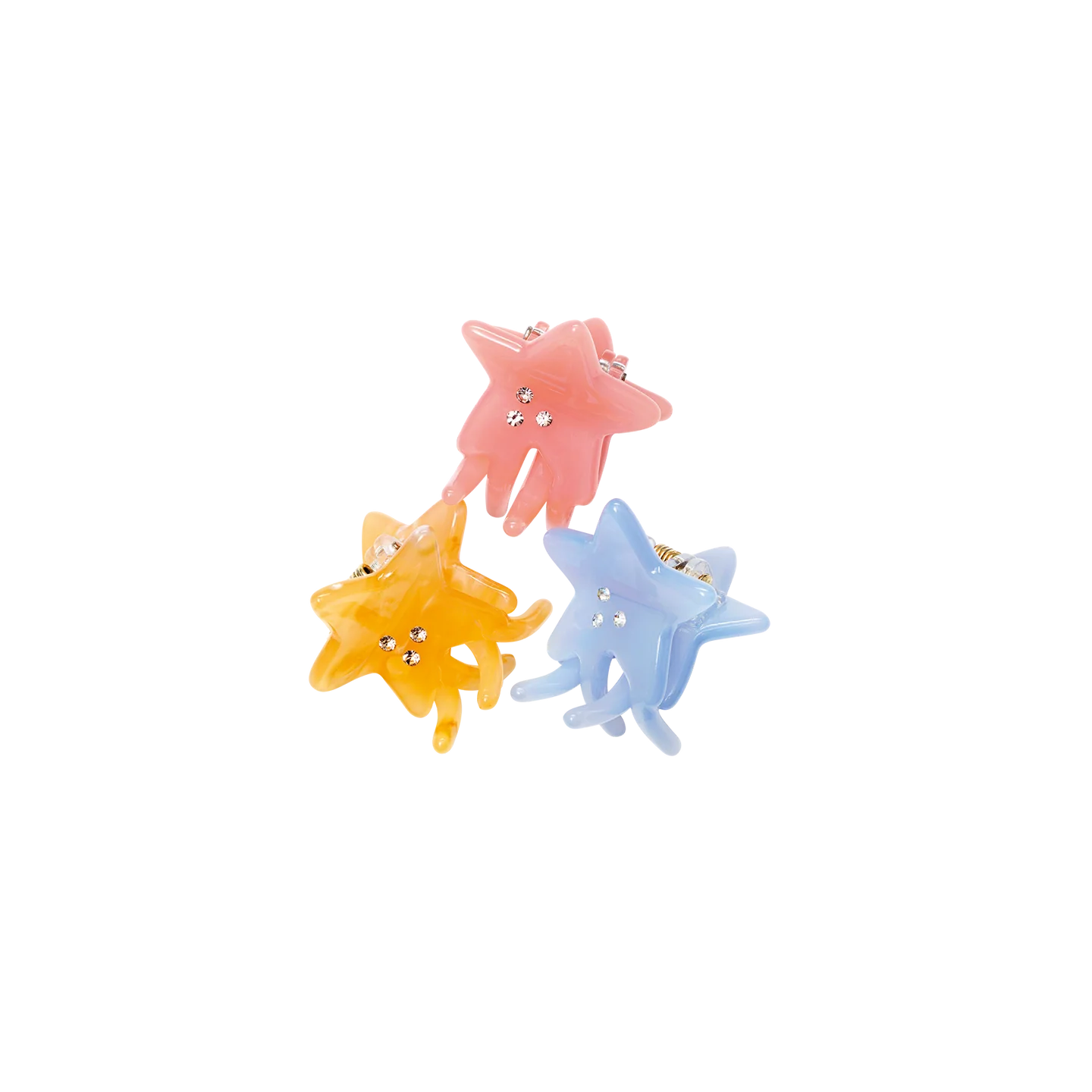 Maanesten  Mini Stars Hair Claw Golden Hour