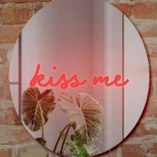 Candyshock Spiegel "Kiss me" - neon-
