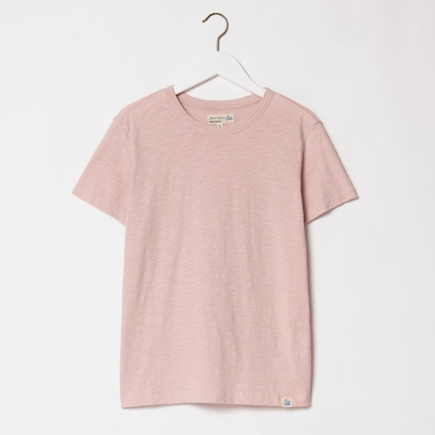 Merz b. Schwanen Damen Pima T-Shirt dusted pink