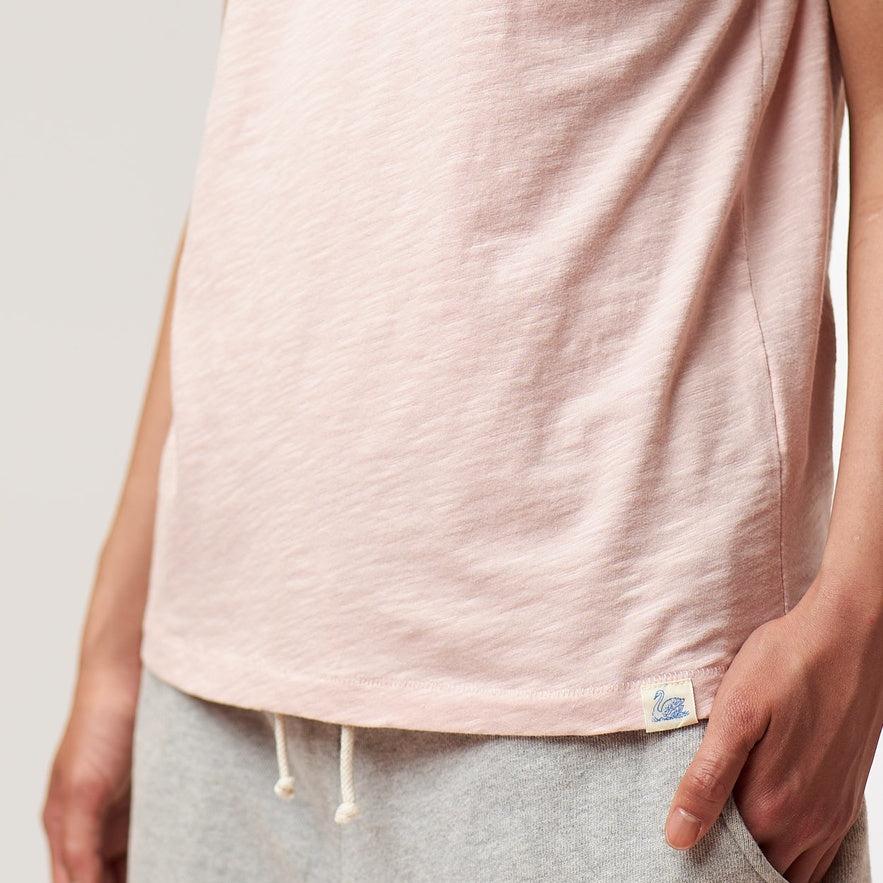 Merz b. Schwanen Damen Pima T-Shirt dusted pink