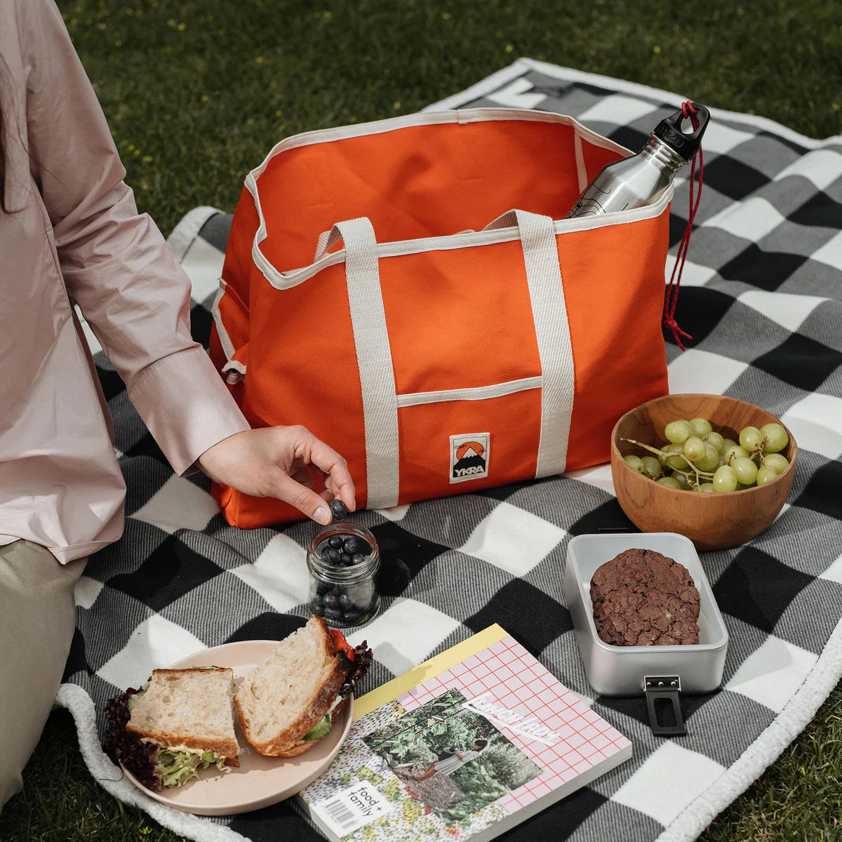 Ykra Beach Bag orange