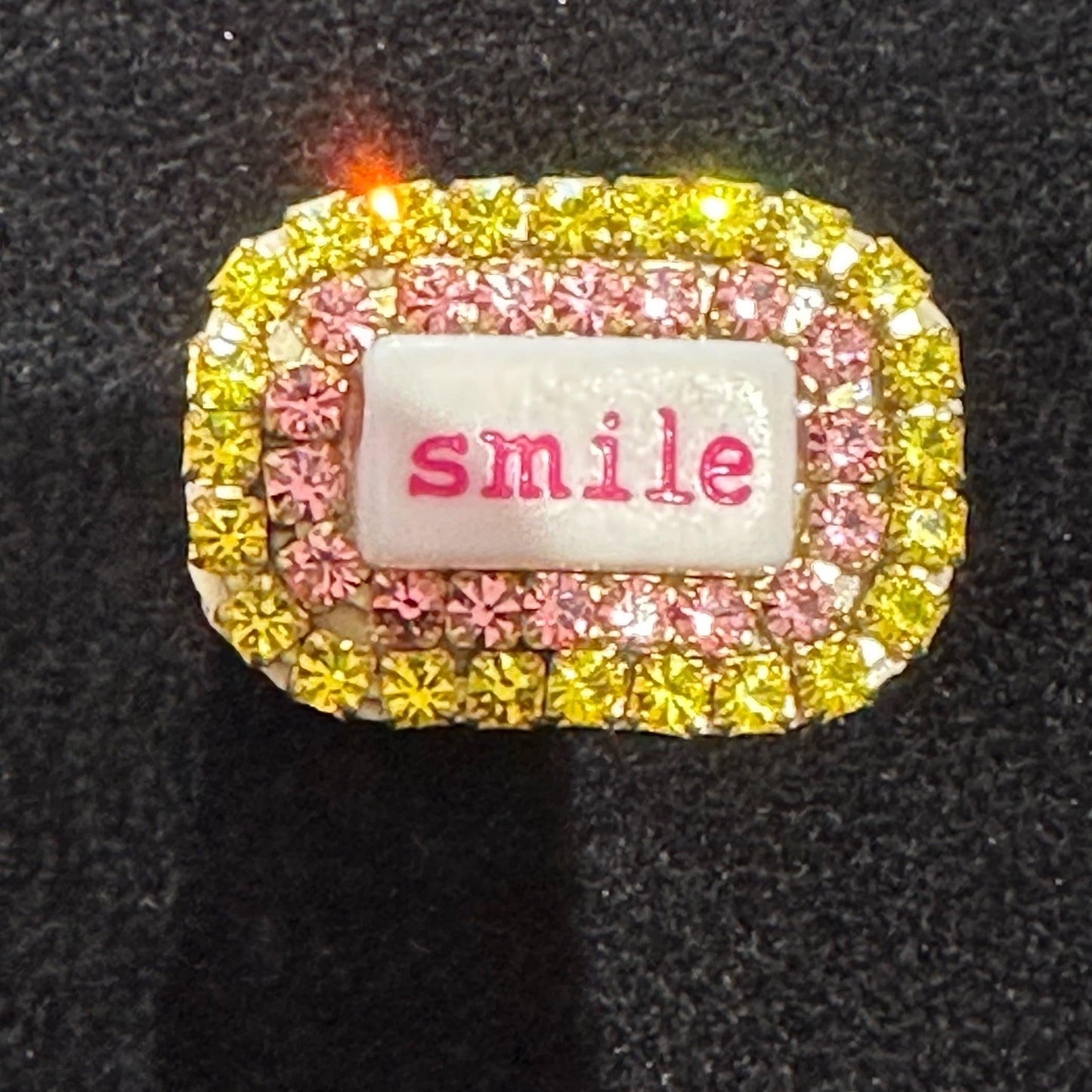 Glitzerbrosche M