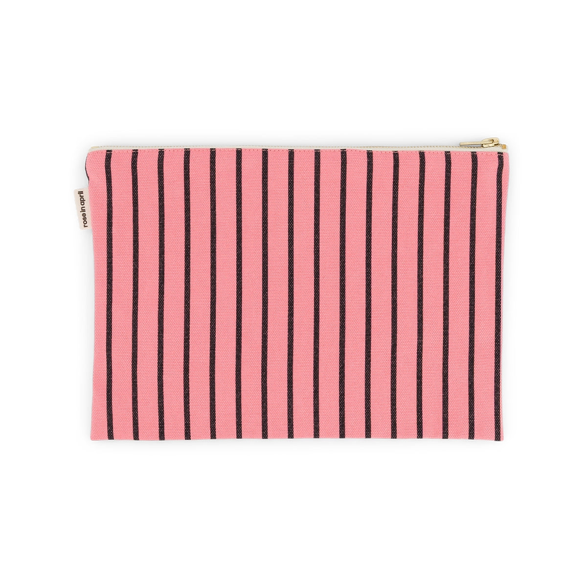 Rose in April Lili Handbag, Stripes Tennis Funky Pink