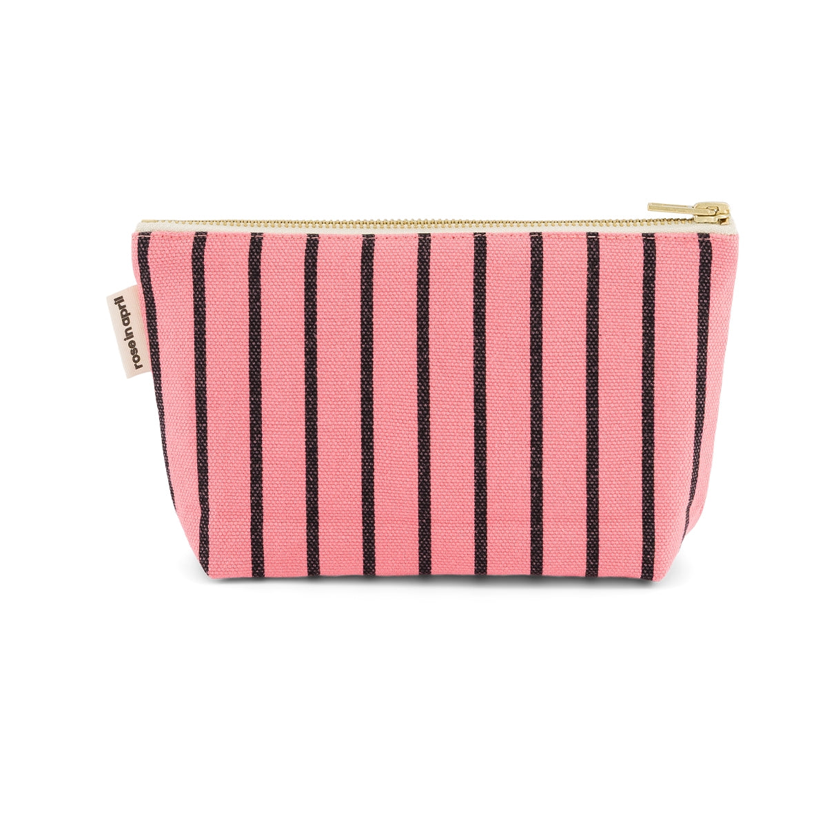 Rose in April Sofia Pouch, Stripes Tennis Funky Pink