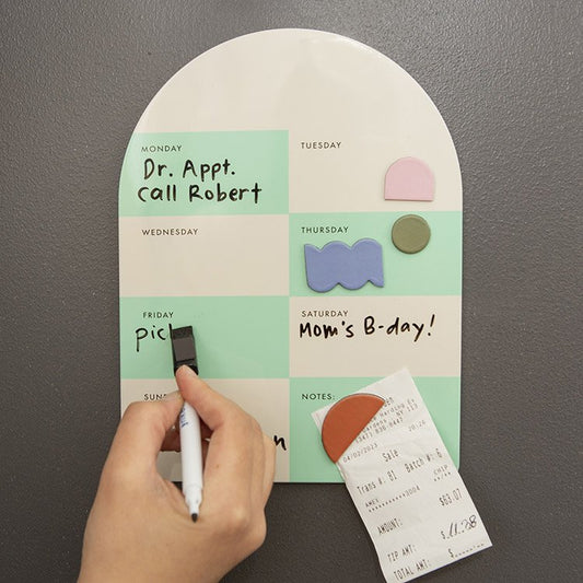 Inkerie Memoboard Wochenplaner magnetisch (dry-erase)