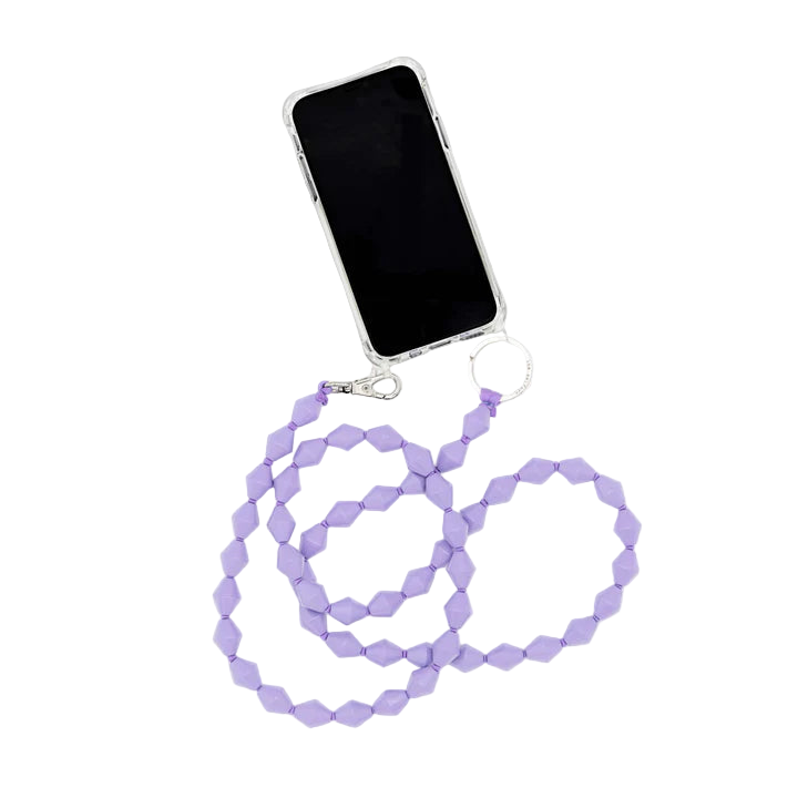 ina.seifart Handykette Zickzack - lila