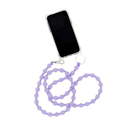 ina.seifart Handykette Zickzack - lila